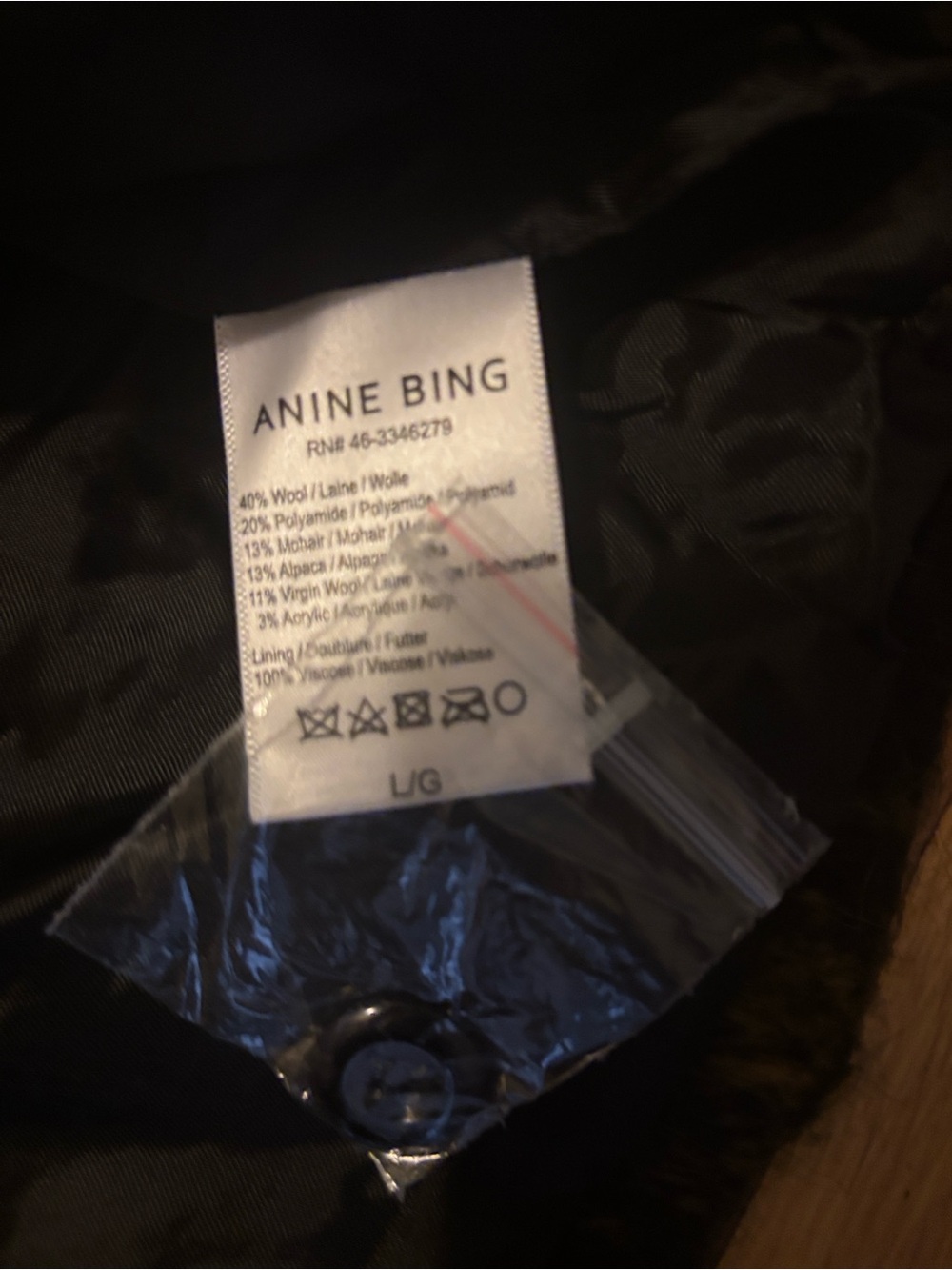 NWOT ANINE Bing Women's Pumpkin & Black Plaid Shacket Jacket - Picture 3 of 4